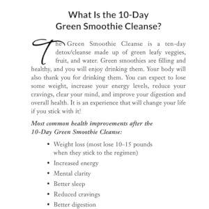 10-Day Green Smoothie Cleanse