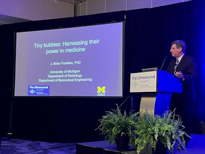 AIUM: To treat tumors, why not microbubbles?