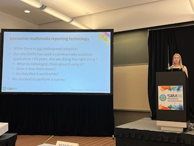 SIIM: Interactive multimedia reporting has benefits for radiologists